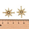 925 Sterling Silver Connector Charms STER-H110-12G-3
