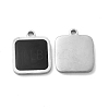 201 Stainless Steel Charms STAS-Q216-17P-1