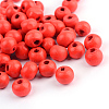 Natural Wood Beads WOOD-S662-11x12mm-A01-1
