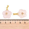 Natural Rose Quartz Carved Pendants G-A315-01G-08-3