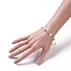 Natural Cultured Freshwater Pearl Beads Link Bracelets BJEW-JB04818-7