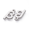 Tarnish Resistant 304 Stainless Steel Pendants STAS-A045-03P-2