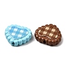 Printed Opaque Acrylic Beads OACR-H054-12-2