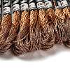 10 Skeins 12-Ply Metallic Polyester Embroidery Floss OCOR-Q057-A13-2