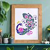 Plastic Reusable Drawing Painting Stencils Templates DIY-WH0172-268-5