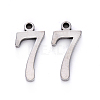Tarnish Resistant 201 Stainless Steel Charms STAS-R108-07-1