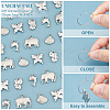 DIY Animal Pendant Wine Glass Charm Tags Making Kit DIY-UN0003-26-5