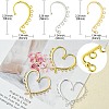 18Pcs 3 Colors Alloy Ear Cuff Findings FIND-FS0002-03-4