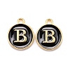Golden Plated Alloy Charms ENAM-S118-02B-1
