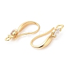 Brass Earring Hooks X-KK-F855-20G-2