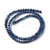 Assembled Natural Dolomite and Synthetic Opal Beads Strands G-Q017-G06-01D-1-4