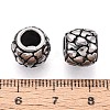 304 Stainless Steel European Style Large Hole Beads STAS-T072-101AS-3