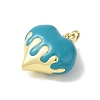 Rack Plating Brass Enamel Pendants KK-S366-05G-08-2