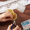 2Pcs 2 Colors Textured Iron Memory Beading Wire for Wire Wrap DIY Jewelry Making MW-TA0001-06C-6