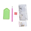 DIY Diamond Painting Stickers Kits For Plastic Mirror Making DIY-F059-37-4