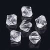 Transparent Acrylic Beads TACR-S146-4mm-01-2