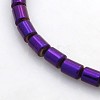 Electroplate Non-magnetic Synthetic Hematite Beads Strands G-J210A-06-1