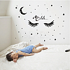 Rectangle with Word PVC Wall Stickers DIY-WH0228-183-3