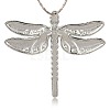 Alloy Enamel Dragonfly Big Pendants ENAM-L034-03P-2