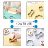 304 Stainless Steel Christmas Cookie Cutters DIY-E012-63-5