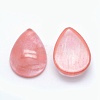 Watermelon Stone Glass Cabochons X-G-E491-B-11-2