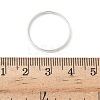 925 Sterling Silver Finger Rings for Women RJEW-NH0002-02C-S-5