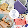 Clear Acrylic Soap Stamps DIY-WH0437-004-3