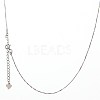 925 Sterling Silver Box Chain Necklaces STER-BB71230-A-1