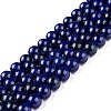 Natural Lapis Lazuli Round Beads Strands G-I181-10-12mm-3