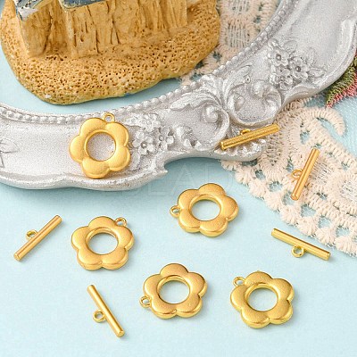 Alloy Toggle Clasps FIND-YW0002-23MG-1