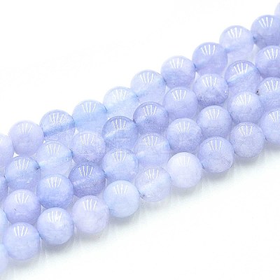 Natural Quartz Beads Strands G-N355-6mm-47-1