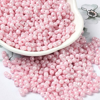 Opaque Colours Luster Glass Seed Beads X1-SEED-B001-01A-05-1