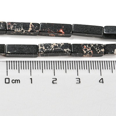 Synthetic Imperial Jasper Dyed Beads Strands G-D077-C01-03-1