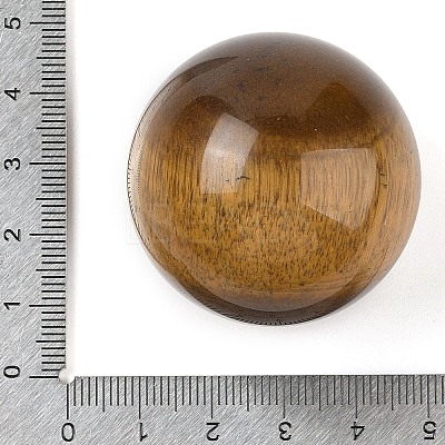 Natural Tiger Eye Sphere Beads G-I367-07R-1