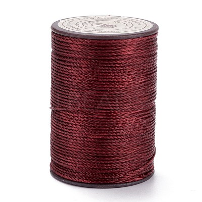 Round Waxed Polyester Thread String YC-D004-02E-131-1