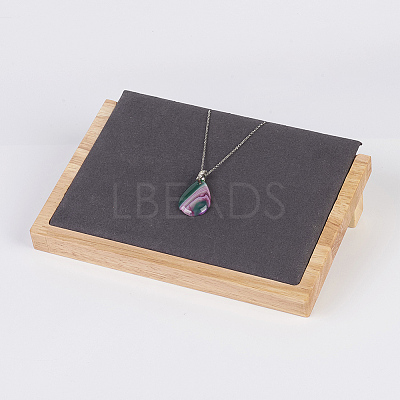 Wood Necklace Displays NDIS-E020-02A-1