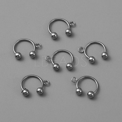 304 Stainless Steel Ear Cuff Findings LS-FIND-WH0110-492P-1