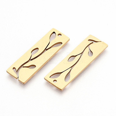 201 Stainless Steel Pendants STAS-N090-JN820-2-1