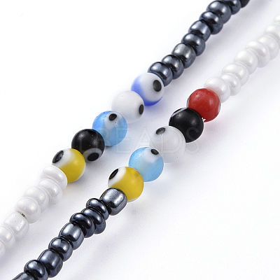 Personalized Beaded Necklaces NJEW-JN02853-04-1