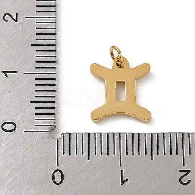 304 Stainless Steel Charms STAS-R001-04G-03-1
