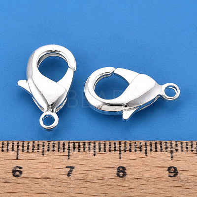 Brass Lobster Claw Clasps KK-YW0004-01D-S-1