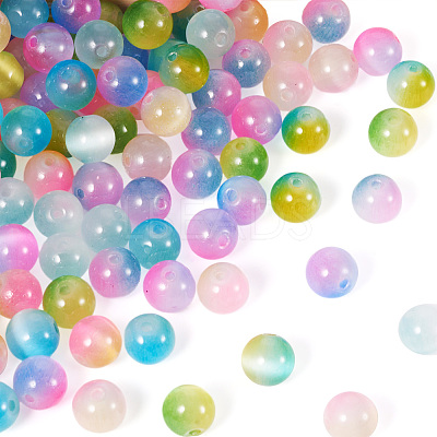135Pcs 9 Colors Cat Eye Beads G-TA0002-48-1