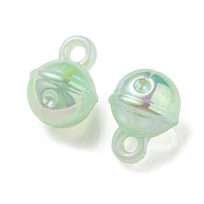 UV Plating Rainbow Iridescent Acrylic Pendants OACR-P010-19F-1