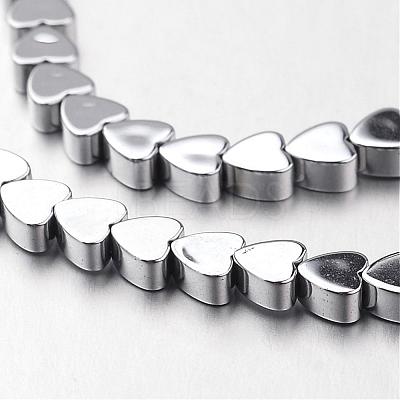 Electroplate Non-magnetic Synthetic Hematite Bead Strands G-F300-23A-01-1