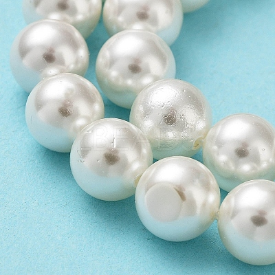 Shell Pearl Bead Strands BSHE-L026-03-8mm-1