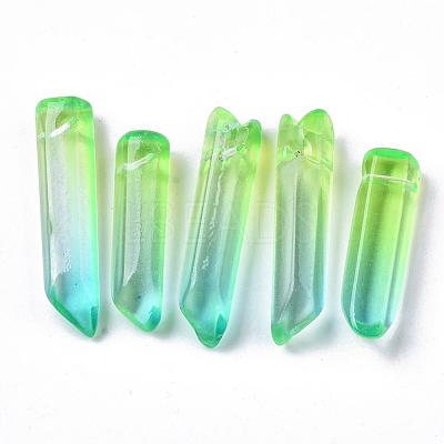 Two Tone Glass Beads GLAA-S167-13H-1