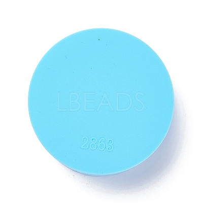 Flat Round DIY Decoration Silicone Molds DIY-I085-04-1
