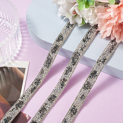 Hotfix Rhinestone Ribbon Trimming DIY-TAC0051-002E-1-1