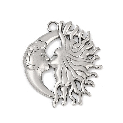 304 Stainless Steel Pendants LS-STAS-D366-01B-P-1