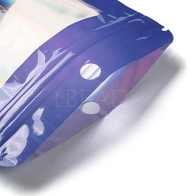 Rectangle Glitter Holographic PVC Resealable Packaging Bags ABAG-P011-01F-03-1